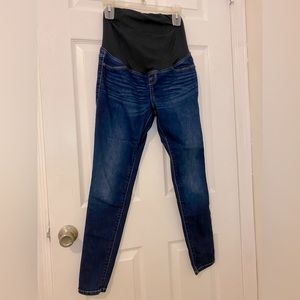 Over the belly Maternity jeans, skinny leg